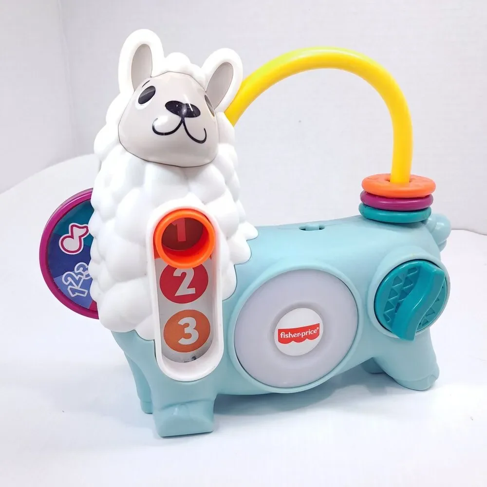 Fisher Price Linkimals 123 Activity Llama Interactive Learning Toy Lights Sounds
